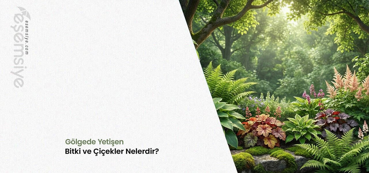 Gölgede Yetişen Bitki ve Çiçekler