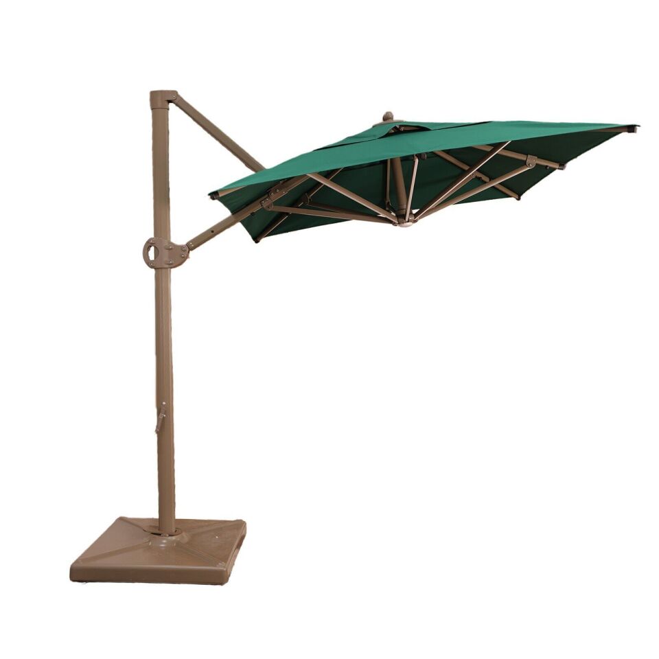 2x2 Yandan Gövdeli Bahçe Şemsiyesi Akrilik Kumaş Mavi Renk