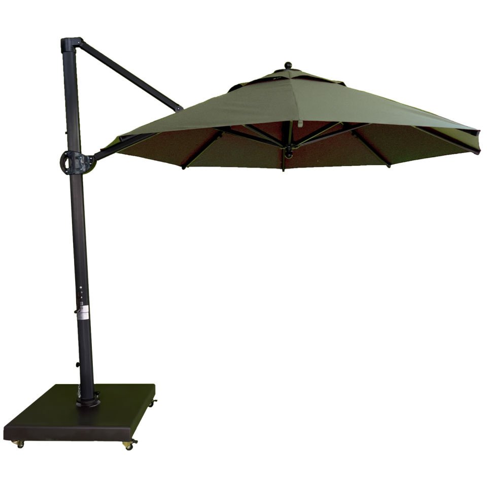 3m Yuvarlak Yandan Gövdeli Şemsiye 