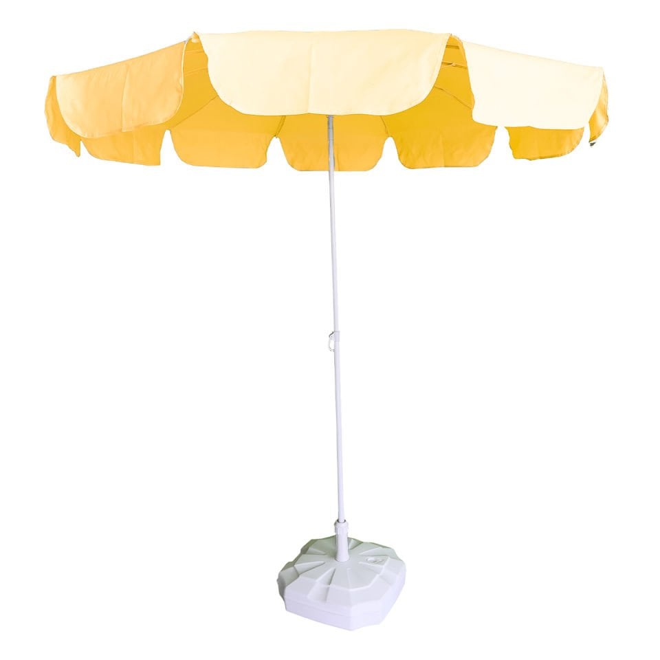 2m Plaj Şemsiyesi ''Polyester Dokuma Kumaş'' Nohut Rengi