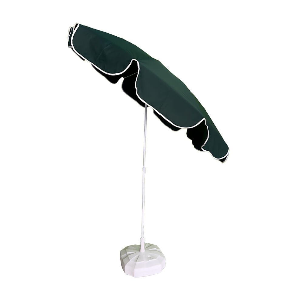 2m Plaj Şemsiyesi ''Polyester Dokuma Kumaş'' Koyu Yeşil