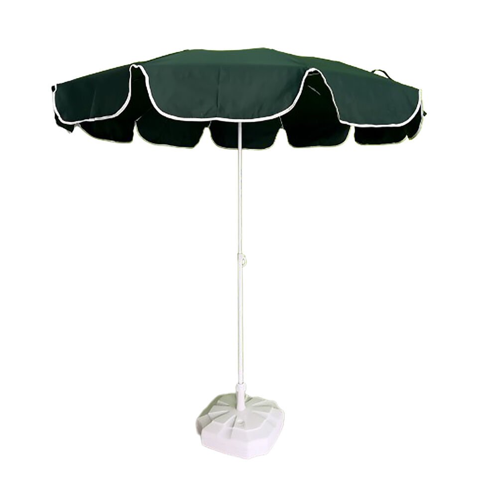 2m Plaj Şemsiyesi ''Polyester Dokuma Kumaş'' Koyu Yeşil