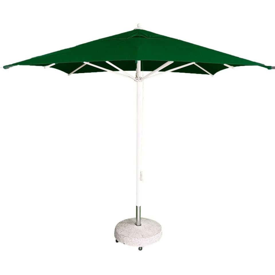 2x2 İpli Saçaksız Havuz Şemsiyesi Akrilik Kumaşlı Antrasit