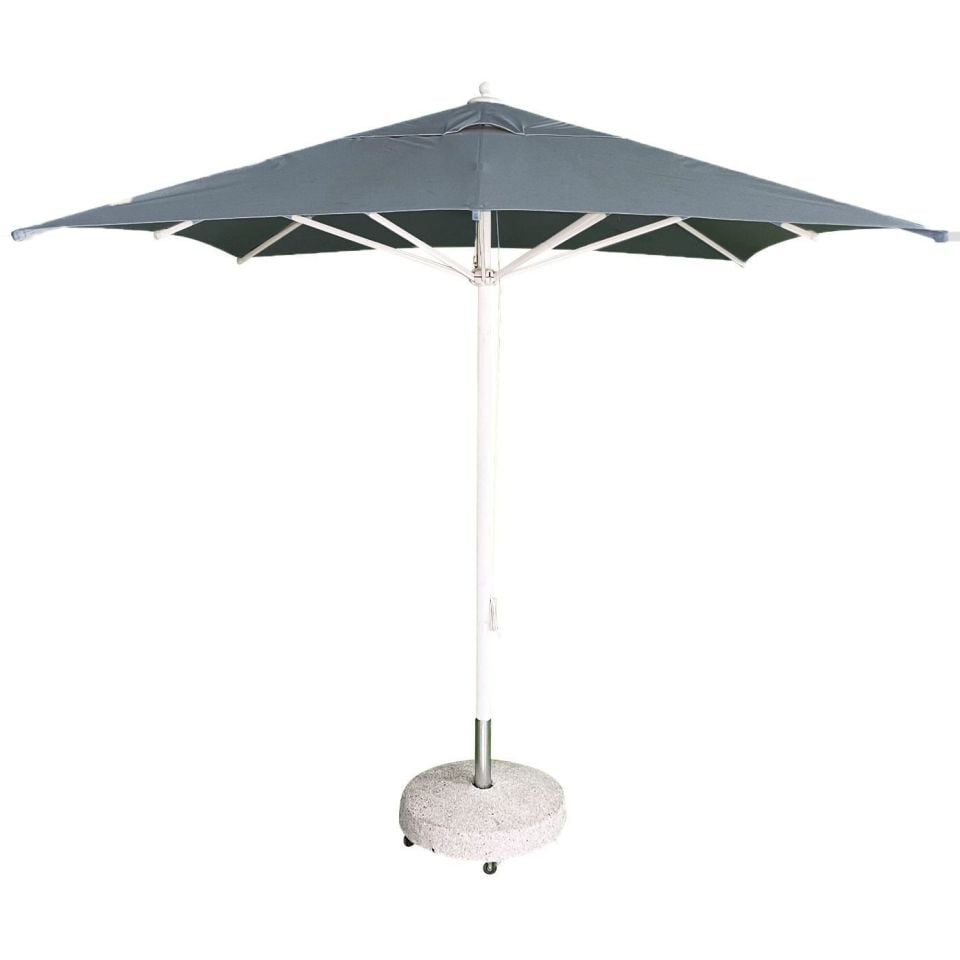 2x2 İpli Saçaksız Havuz Şemsiyesi Akrilik Kumaşlı Kırmızı