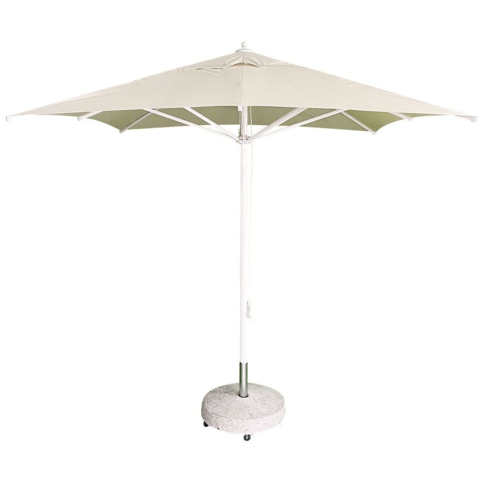 2x2 İpli Saçaksız Havuz Şemsiyesi Polyester Dokuma Kumaşlı Bordo