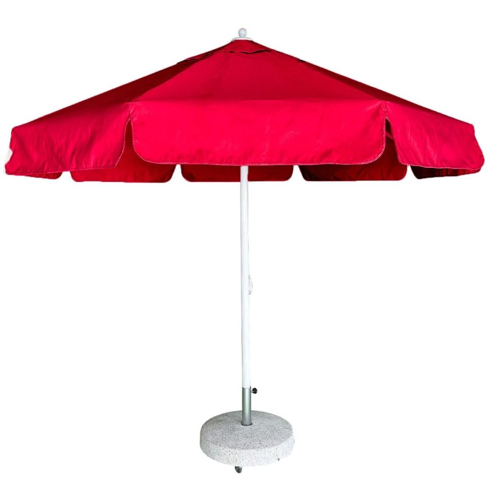 3m Yuvarlak İpli Havuz Şemsiyesi Akrilik Kumaş Mavi