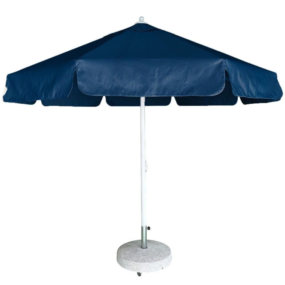 3m Yuvarlak İpli Havuz Şemsiyesi Akrilik Kumaş Antrasit