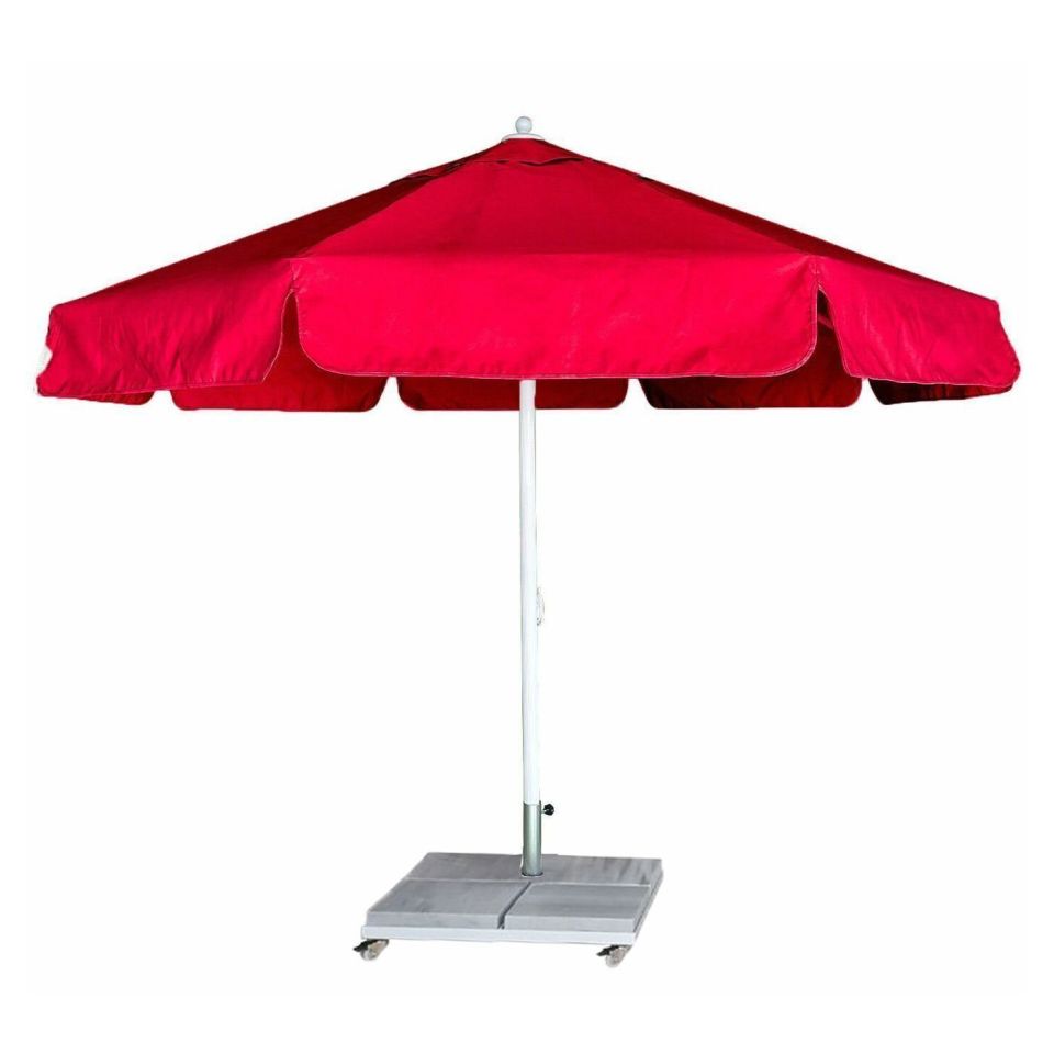 3,5m Yuvarlak İpli Havuz Şemsiyesi Akrilik Kumaş Antrasit