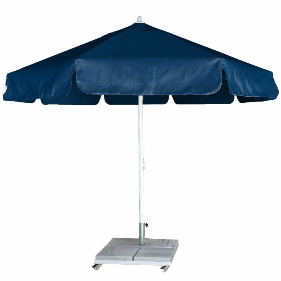 3,5m Yuvarlak İpli Havuz Şemsiyesi Akrilik Kumaş Antrasit