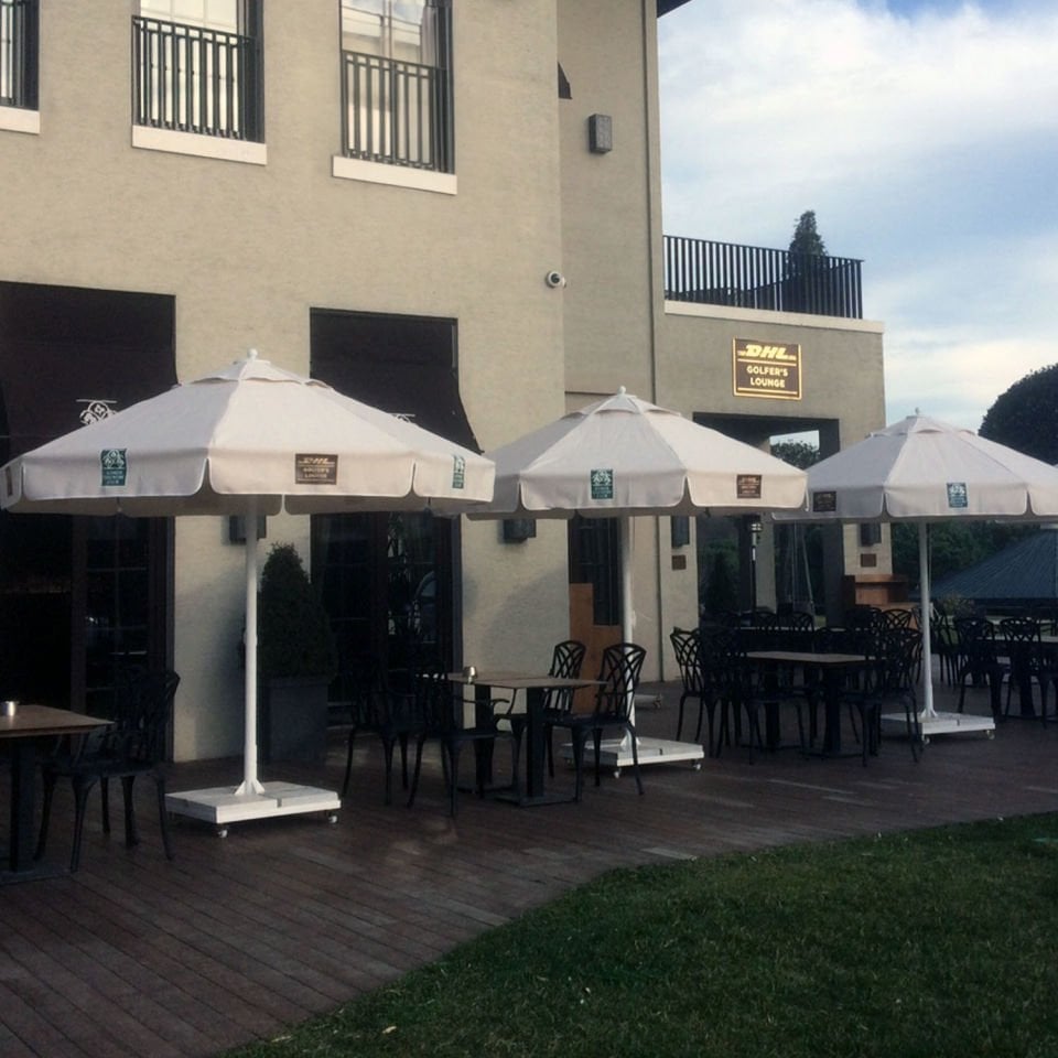 3,5m Yuvarlak İpli Havuz Şemsiyesi Akrilik Kumaş Antrasit