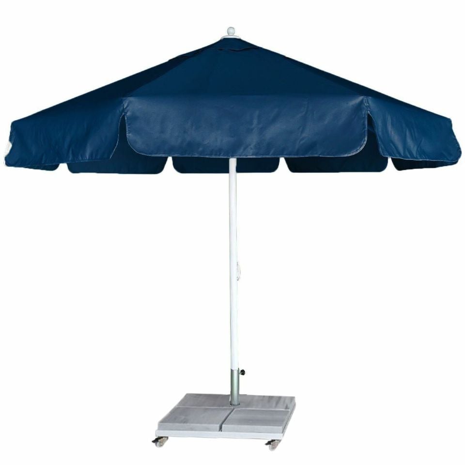 4m Yuvarlak İpli Havuz Şemsiyesi Akrilik Kumaş Yeşil