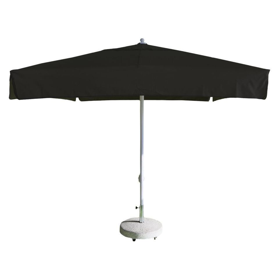 2,5x2,5 İpli Saçaklı Havuz Şemsiyesi Akrilik Kumaşlı Krem Renk