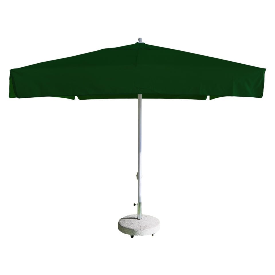 2,5x2,5 İpli Saçaklı Havuz Şemsiyesi Akrilik Kumaşlı Yeşil